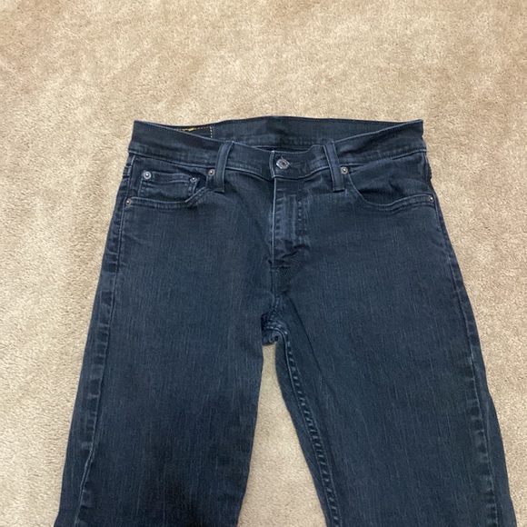 Levi’s 514 W29 L32 Black Denim Jeans - Picture 4 of 15